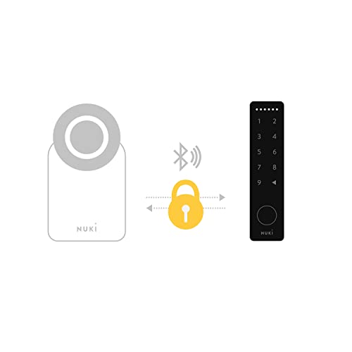 Nuki Keypad 2.0 Apri la porta in modo rapido e confortevole, tramite un codice o la tua impronta digitale: il Keypad è l'accessorio ideale per la Nuki Smart Lock, Bluetooth